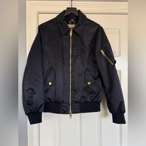 Burberry Men’s Bomber Jacket Navy